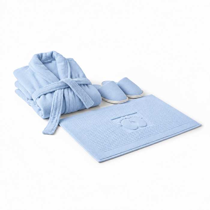 Premium Bath Set – Baby Blue