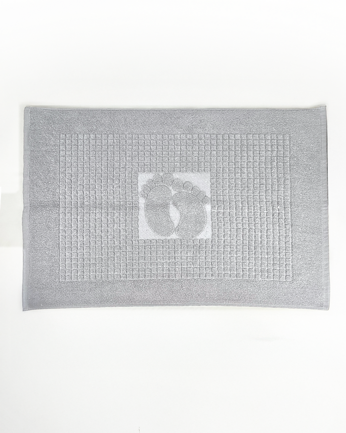 Cotton Bath Mat – Gray