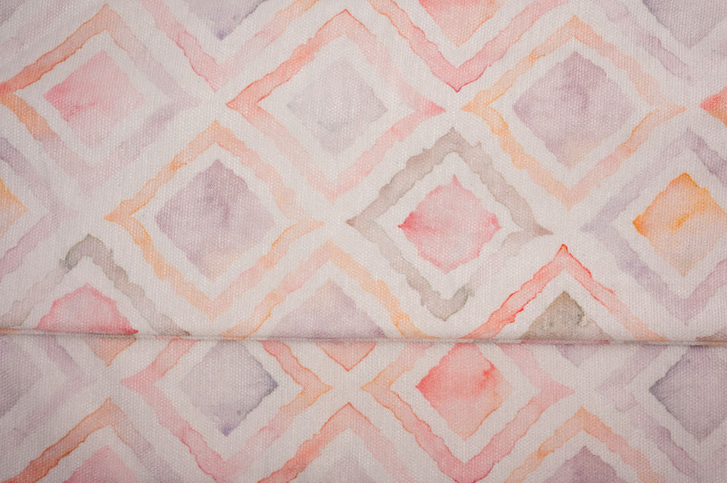 Printed Chenille Curtain – Cordoba Watercolor, 100% Polyester (135x260cm) - image 3