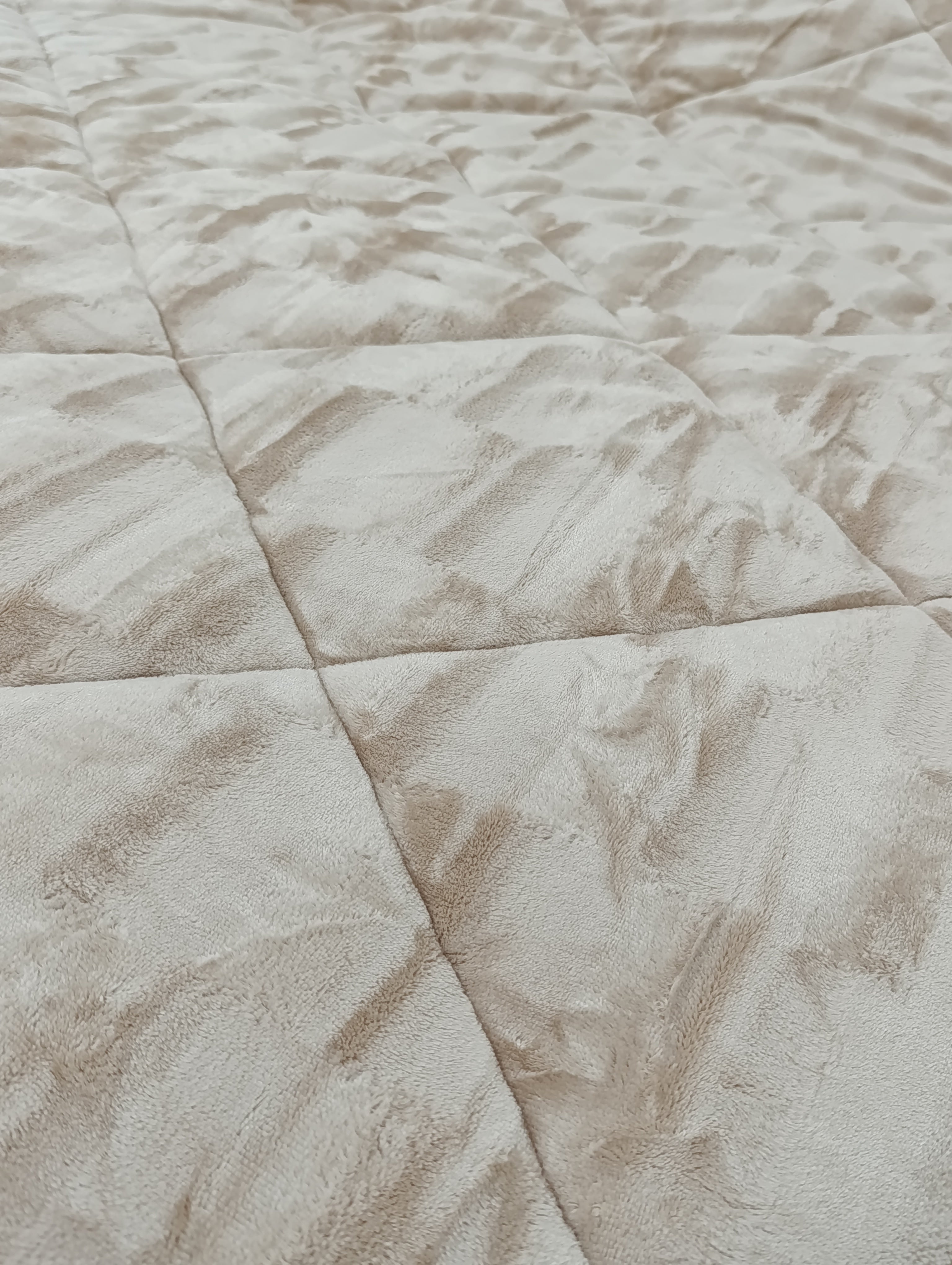 Blanket Duvet Set -Beige 3 Pieces - image 2