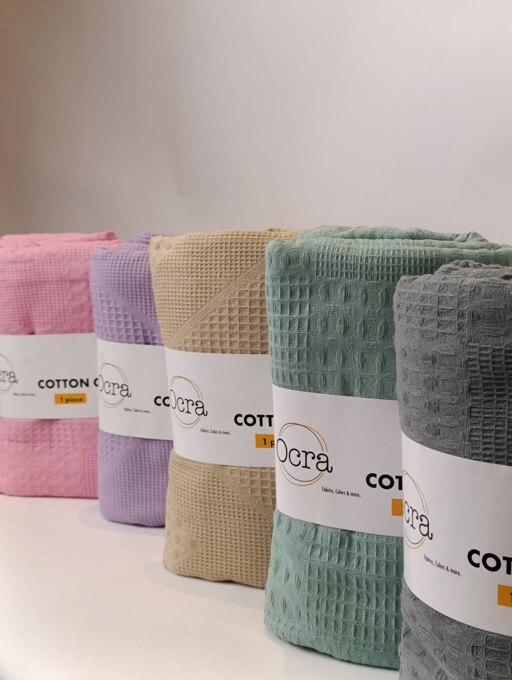 Cotton Coverlet – Beige (Single/King) - image 3