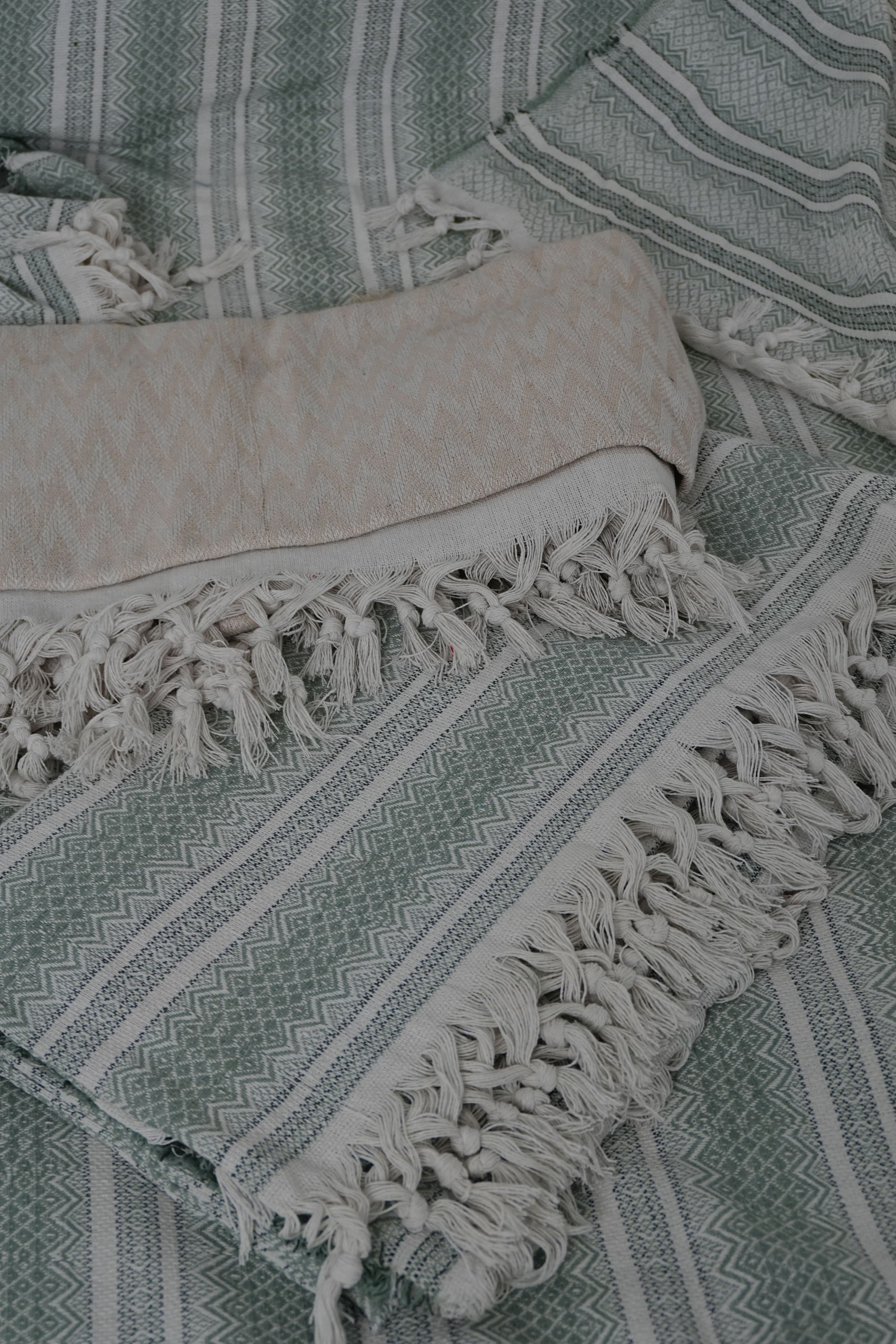 Cotton Coverlet - Verde - image 4