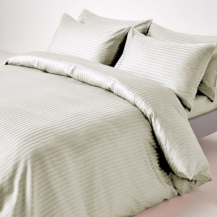 Stripe Cotton Duvet Cover Set - image 8