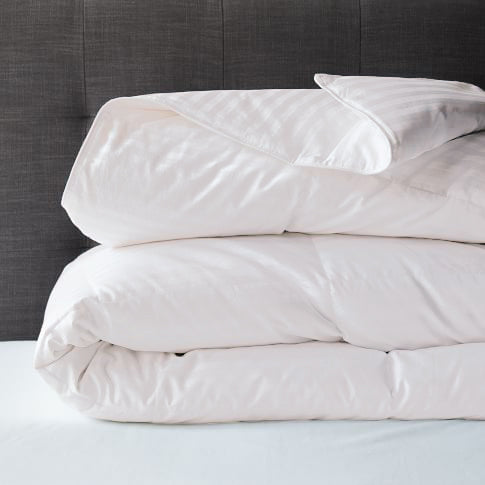 Striped Satin Light Duvet Set - image 1