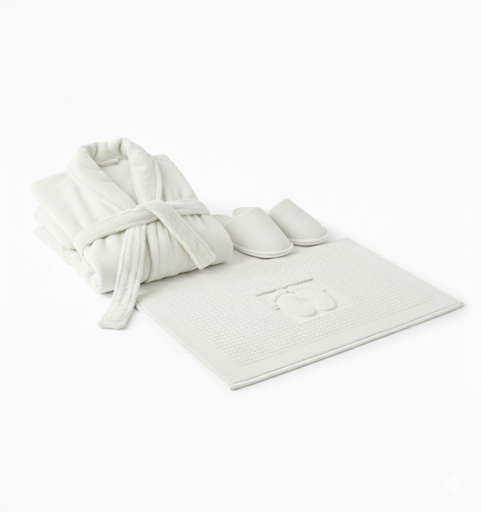 Premium Bath Set – White