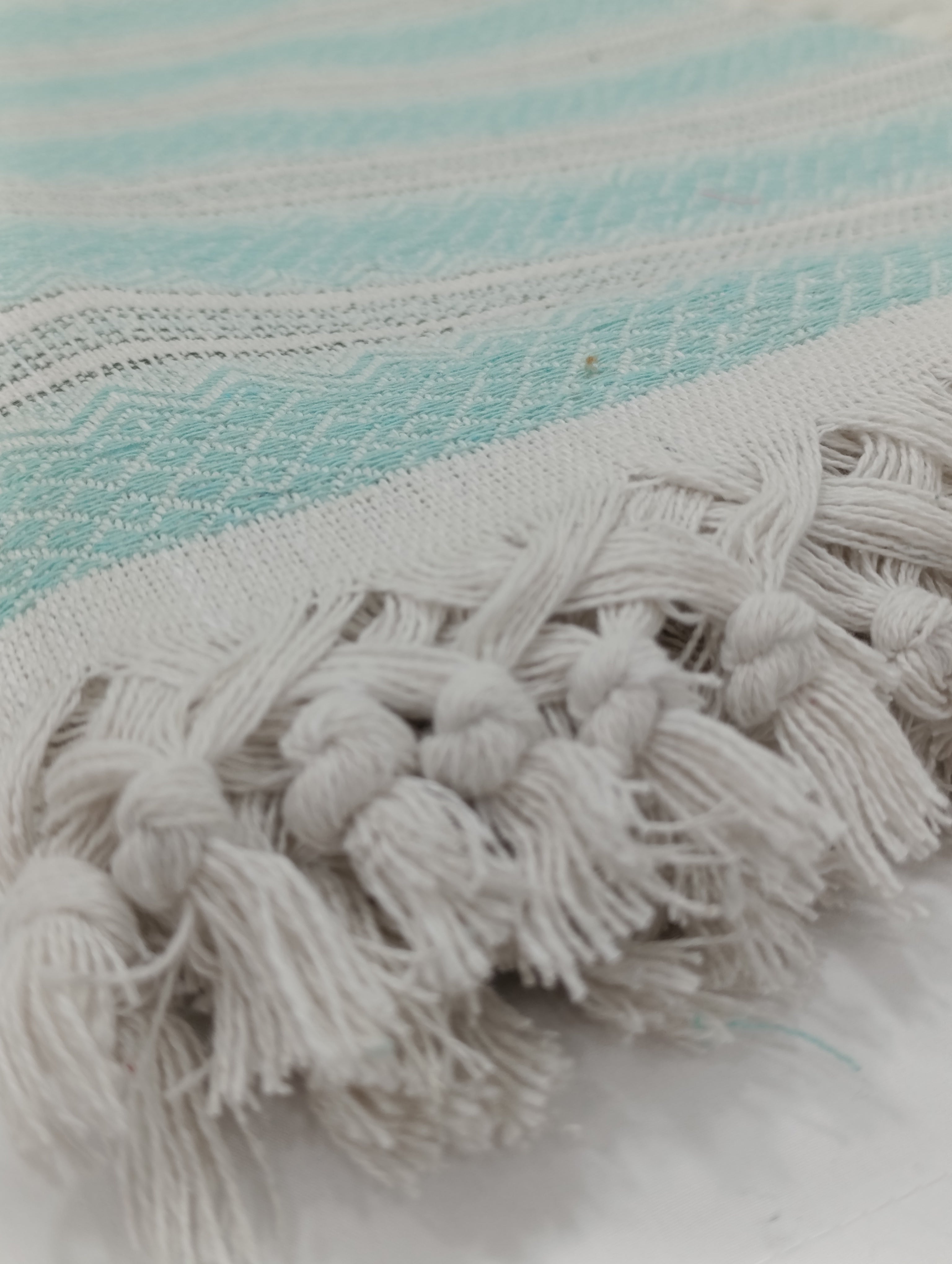 Cotton Coverlet - Verde - image 2