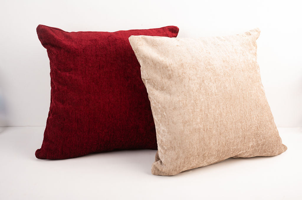 Diamond Sofa Cushion – Burgundy, 100% Polyester - image 3