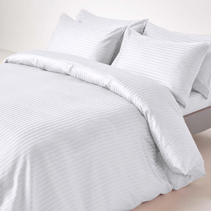Stripe Cotton Duvet Cover Set - image 5