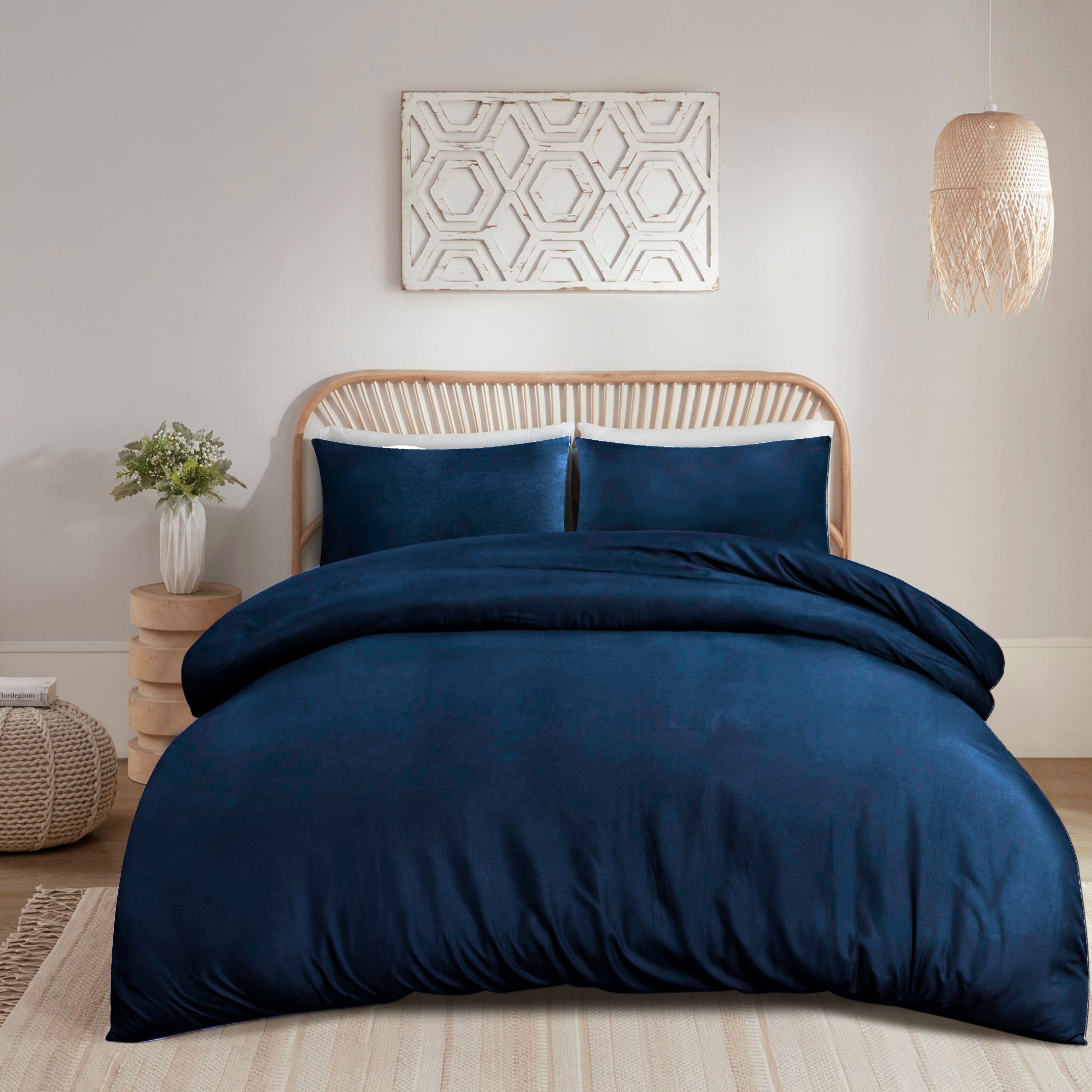 Solid Microfiber Duvet Cover Set - image 4