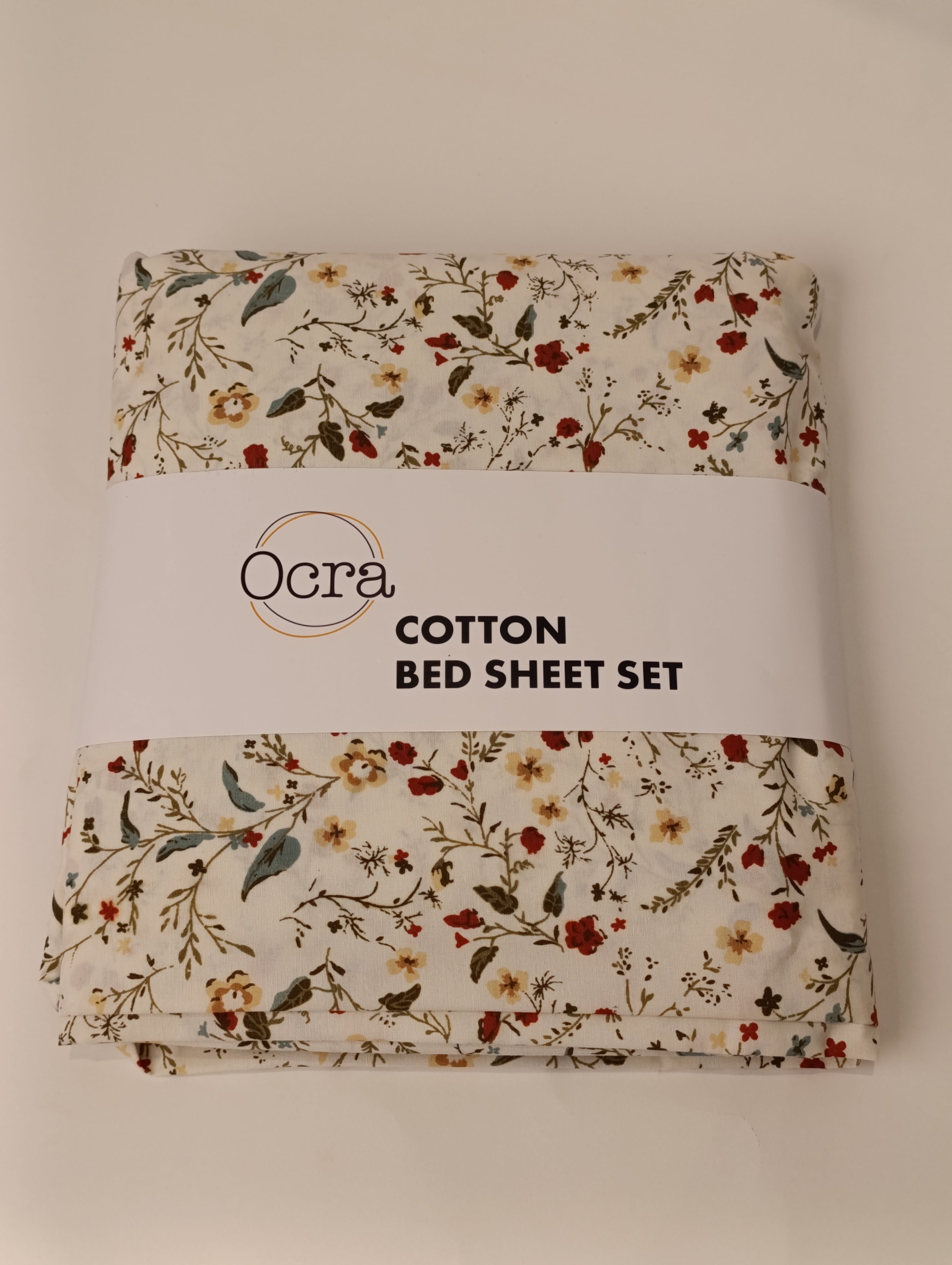 Cotton Bed Sheet Set - 3 Pieces  - Blossom - image 4
