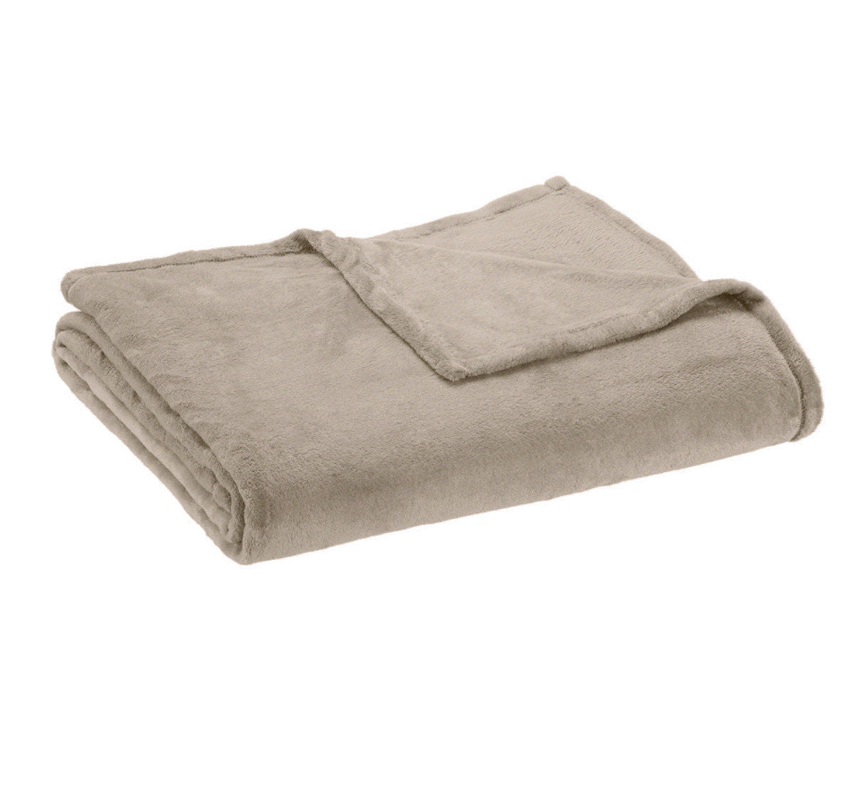 Soft Fleece Blanket – Light Beige, Fine Microfiber (140x200) - image 4