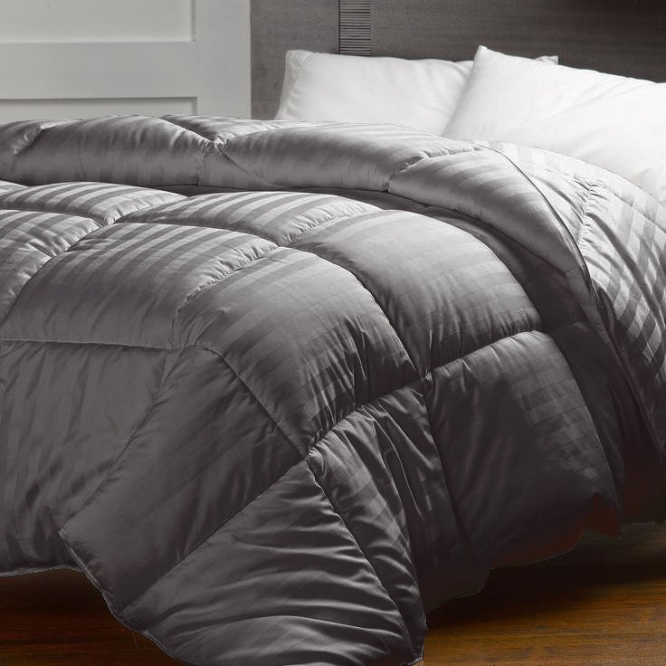 Winter Stripe Satin Duvet Set - image 3