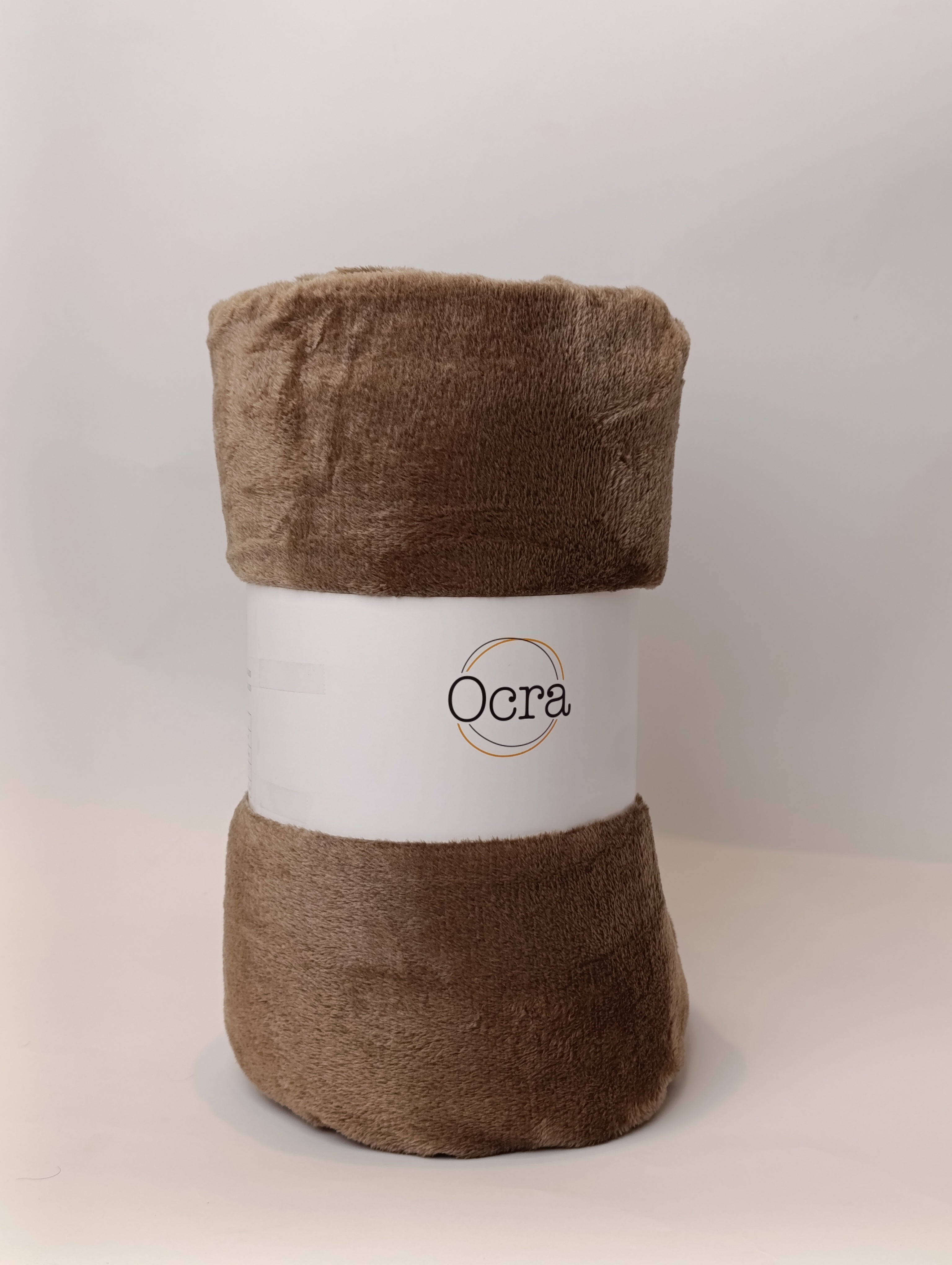 Soft Fleece Blanket – Brown, Fine Microfiber (140x200) - image 3