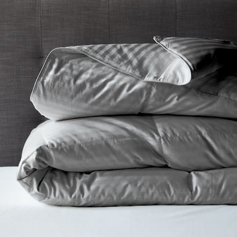 Striped Satin Light Duvet Set - image 3