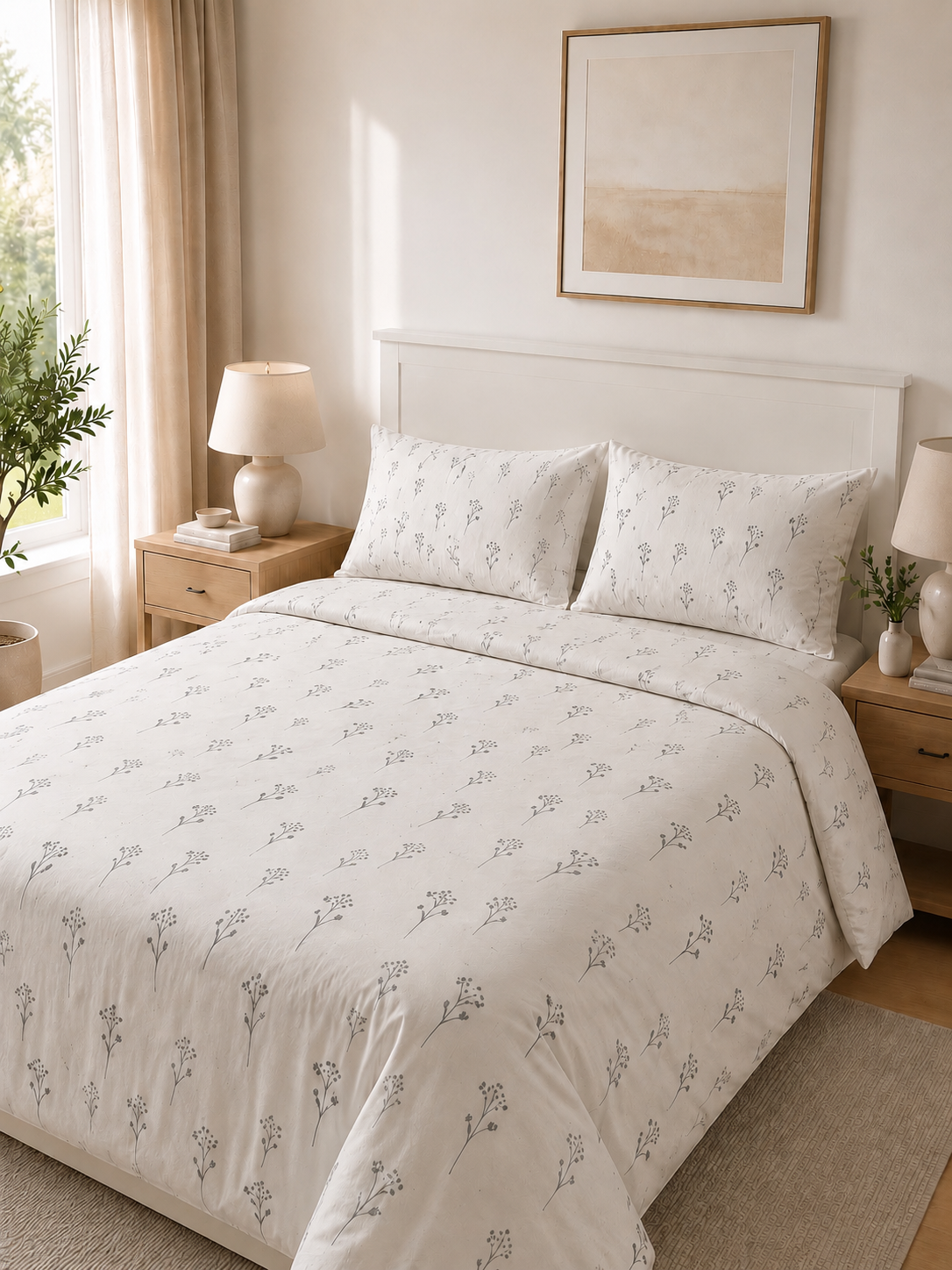 Cotton Duvet Cover Set - Frosta - image 1