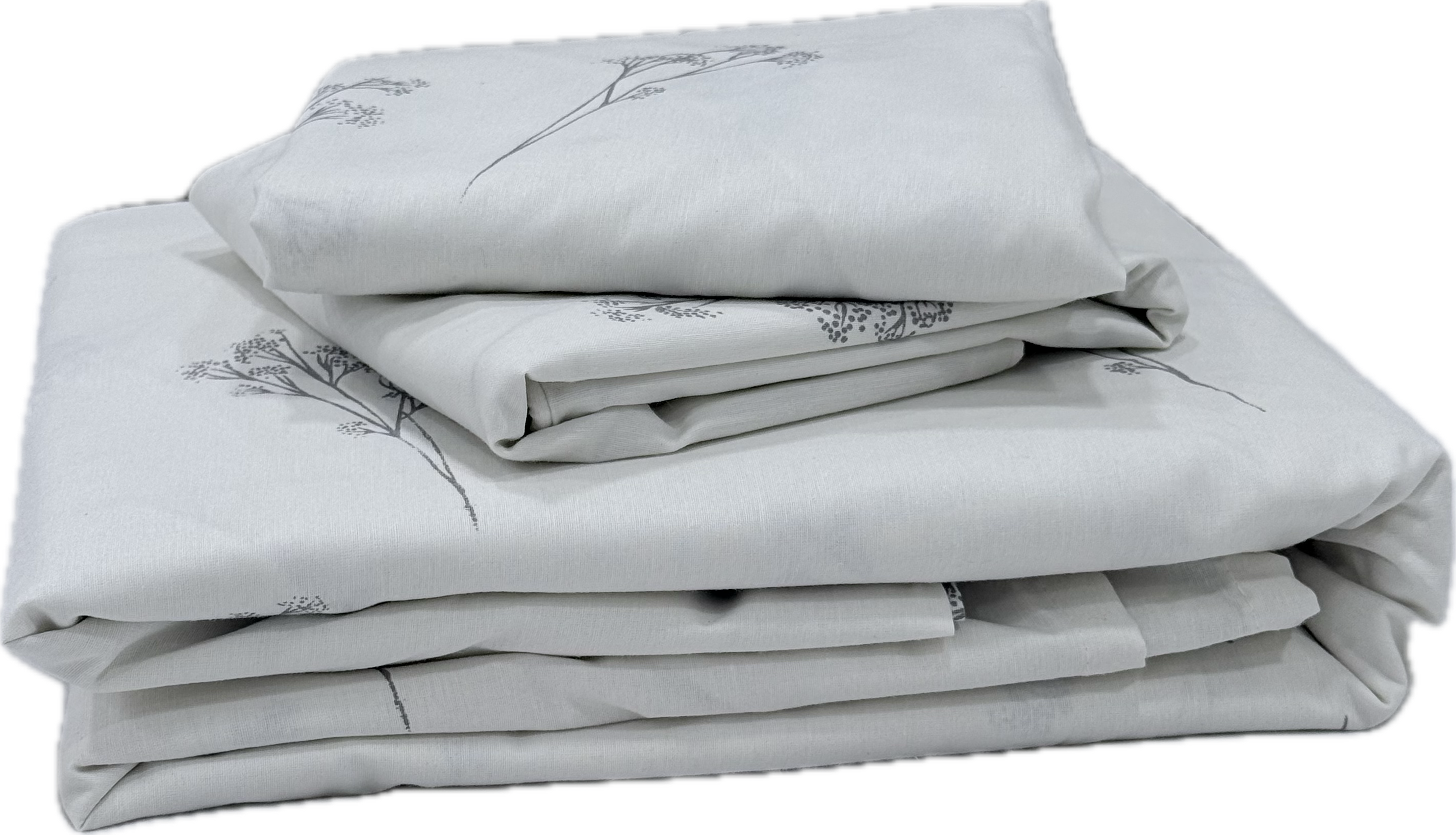 Cotton Bed Sheet Set - 3 Pieces  - Frosta - image 3