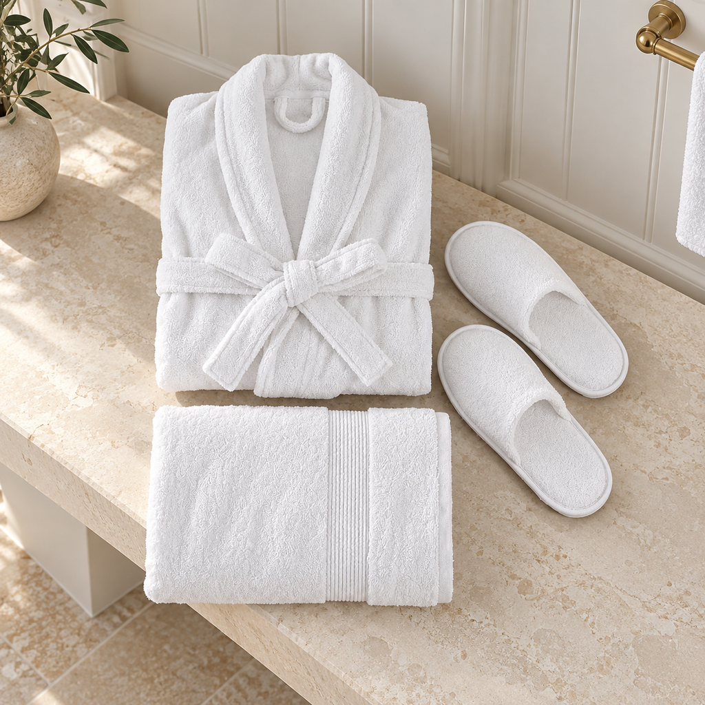Aura Set in refined English interior | Giza Cotton Hub
