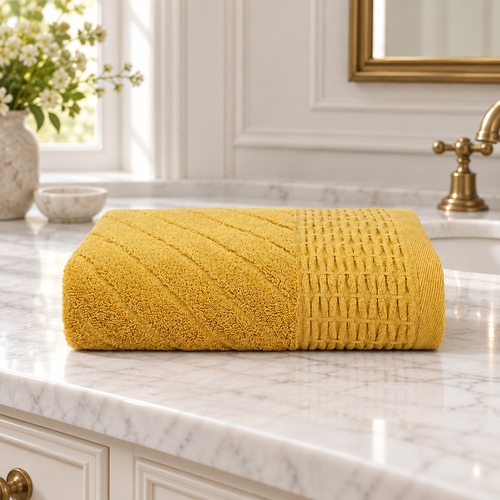 Cozy Towel product photo in refined English interior | Giza Cotton Hub