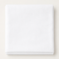 300 Thread Count Percale Duvet Cover Set – 100% Giza Cotton 40/1 - white