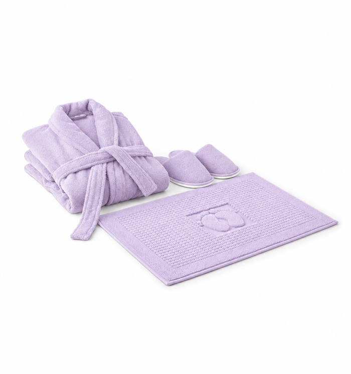 Premium Bath Set – Light Lavender