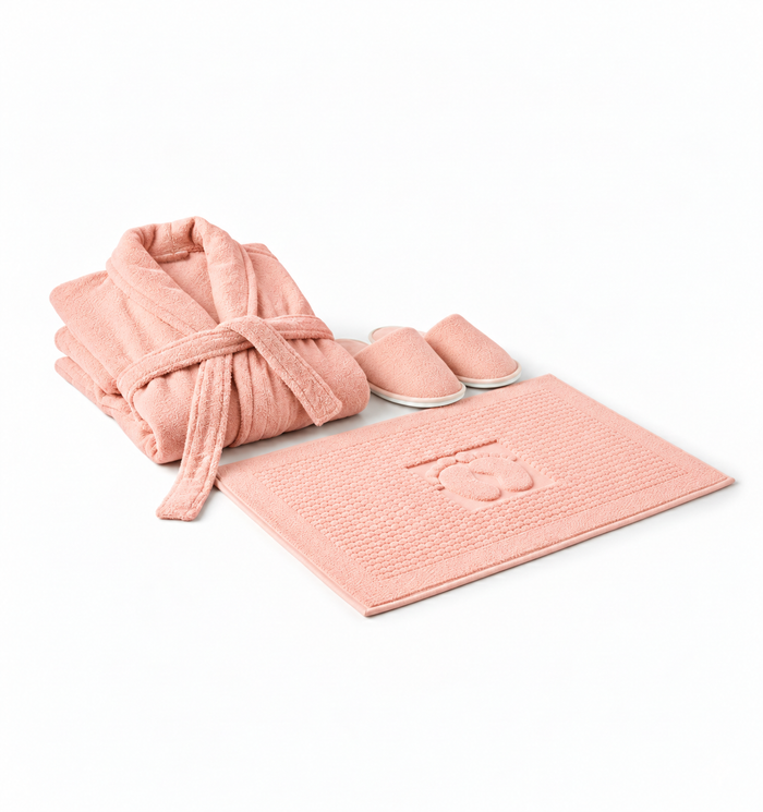 Premium Bath Set – Salmon