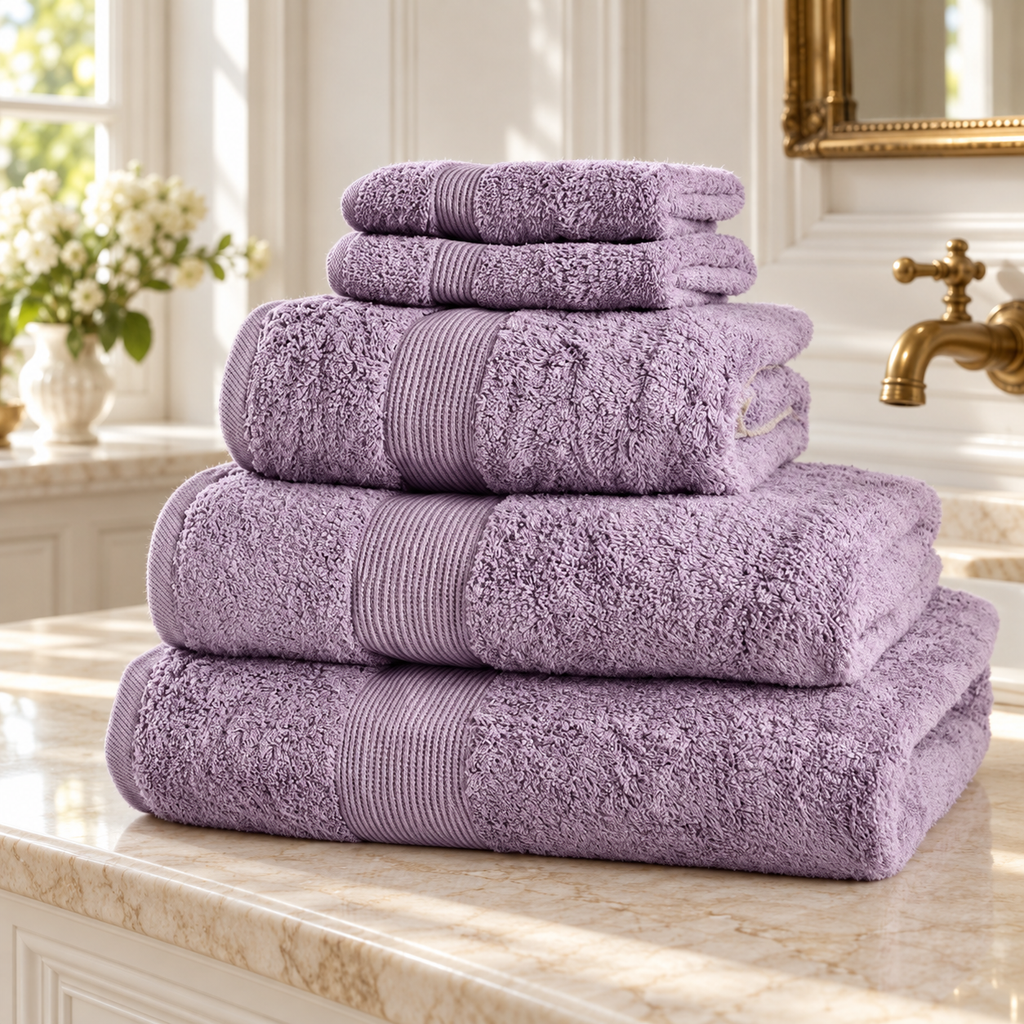 Set of 5 towels product image | Giza Cotton Hub