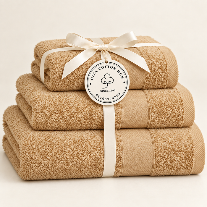 Sofia 3-Piece Towel Gift Set – Cashmere