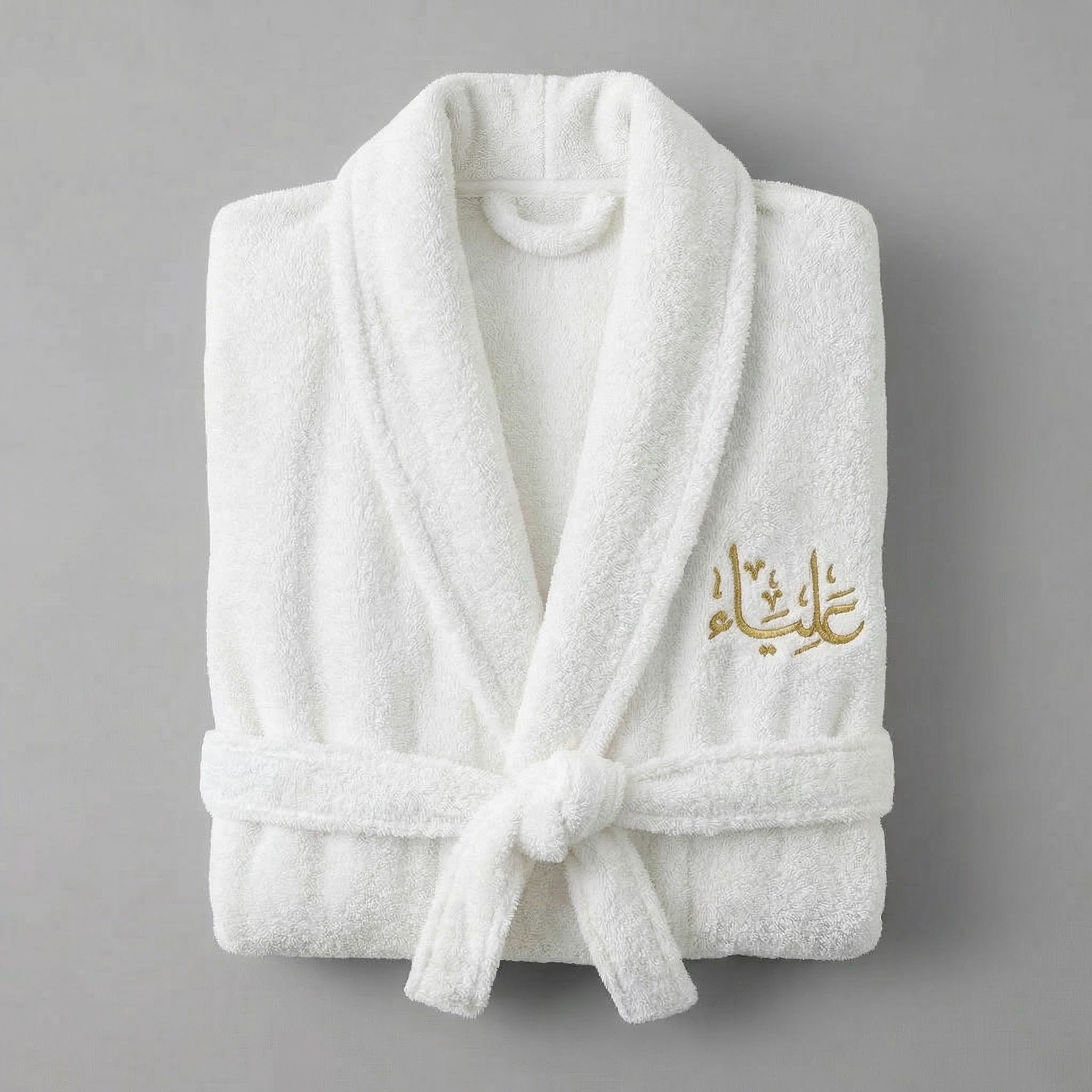 Embroidered Bathrobe - image 1