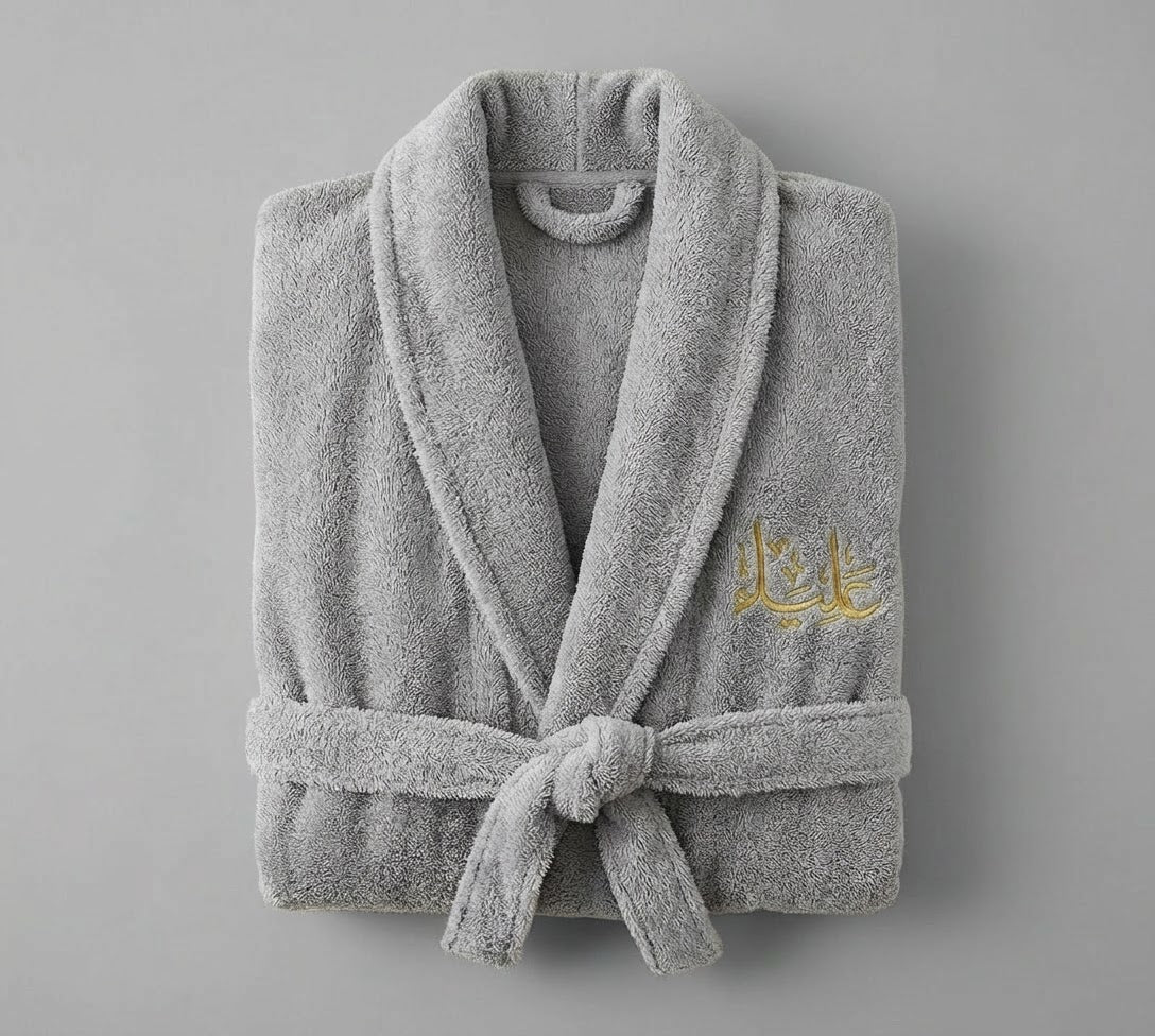 Embroidered Bathrobe - image 18